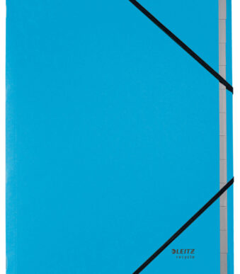 LEITZ sorteermap Recycle, DIN A4, karton, 12 vakken, blauw
