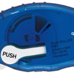 PLUS JAPAN lijmroller PRO TG-1221, 8,4 mm x 20 m, blauw