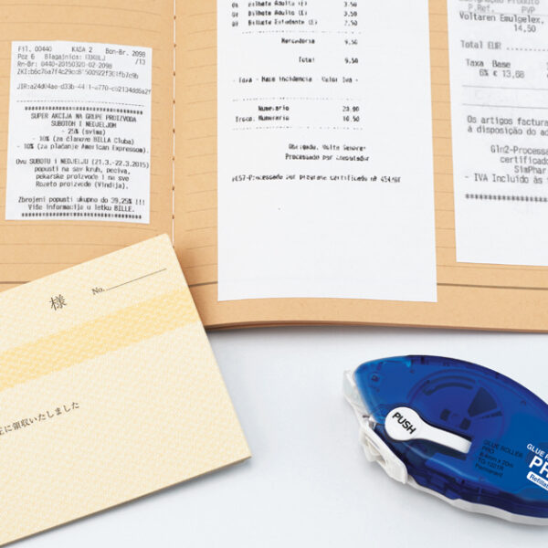 PLUS JAPAN lijmroller PRO TG-1221, 8,4 mm x 20 m, blauw