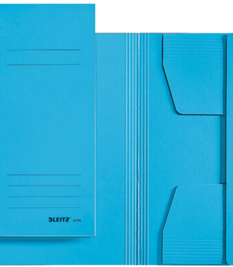 LEITZ dossiermap/stofklepmap, DIN A3, karton 320 g/m2, blauw