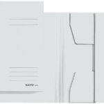 LEITZ dossiermap / jurismap, DIN A4, karton 430 g/m2, wit