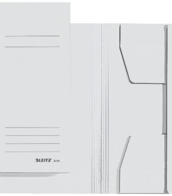 LEITZ dossiermap / jurismap, DIN A4, karton 430 g/m2, wit