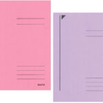 LEITZ dossiermap / jurismap, DIN A4, karton 430 g/m2, roze