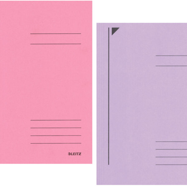 LEITZ dossiermap / jurismap, DIN A4, karton 430 g/m2, roze