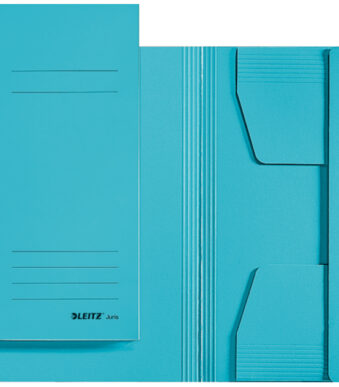 LEITZ dossiermap / jurismap, DIN A4, karton 430 g/m2, blauw