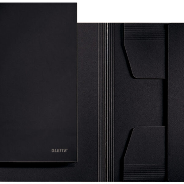 LEITZ dossiermap / jurismap, DIN A4, karton 430 g/m2, zwart