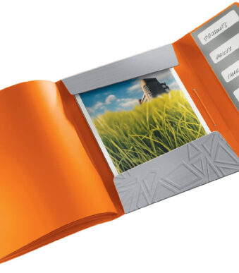 LEITZ sorteermap Urban Chic, DIN A4, PP, 6 vakken, grijs