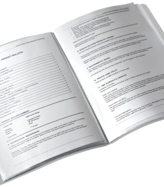 Leitz Showmap Style 20-tassen A4 wit 1 st.