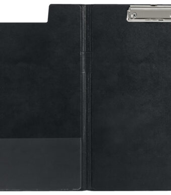 LEITZ klembord-map, DIN A4, PP-folie, zwart