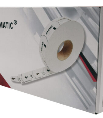 METO Tickets T90 voor ticketdispenser Turn-O-Matic, wit