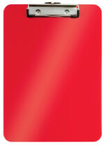 LEITZ klembord WOW, DIN A4, polystyrol, rood