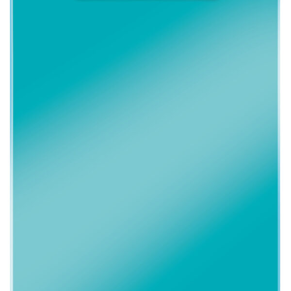 LEITZ klembord WOW, DIN A4, polystyrol, ijsblauw