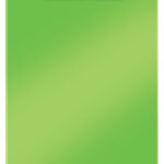 LEITZ klembord WOW, polystyrol, groen