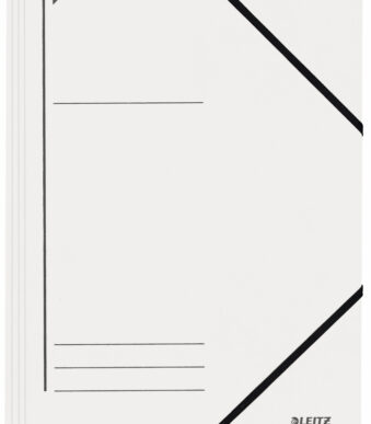 LEITZ hoekspanmap, A4, karton 450 g/m2, wit