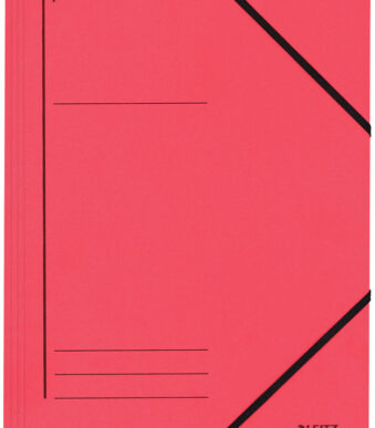 LEITZ hoekspanmap, A4, karton 450 g/m2, rood