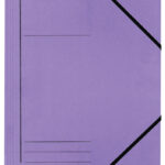 LEITZ hoekspanmap, A4, karton 450 g/m, violet