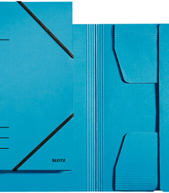 LEITZ hoekspanmap, DIN A4, karton 320 g/m2, blauw