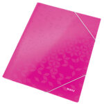 LEITZ hoekspanmap WOW, DIN A4, karton, rose-metallic