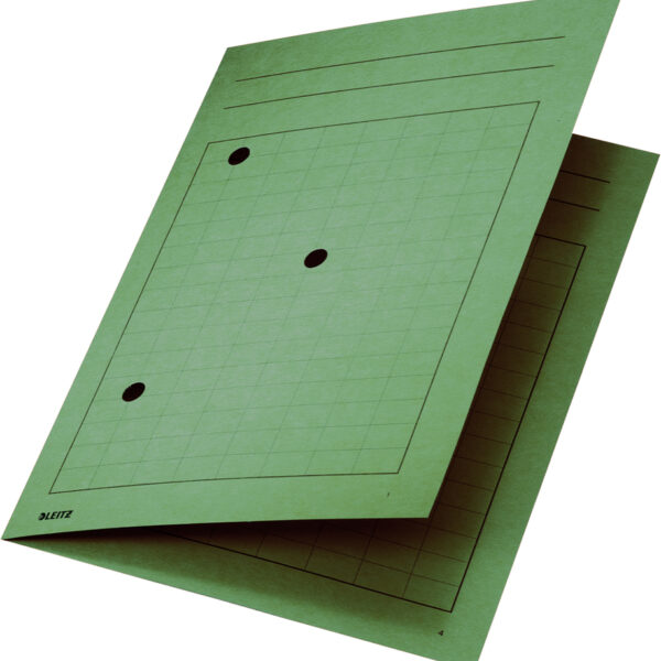 LEITZ circulatiemap, DIN A4, manillakarton 320 g/m2, groen