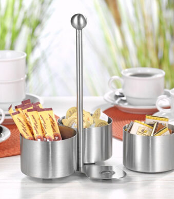 Esmeyer - Serveerbestek 'Boston' - 4-delig - RVS 18/10