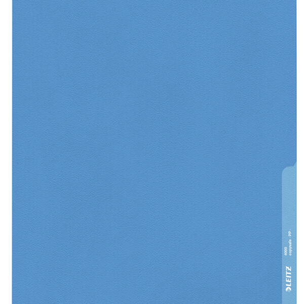 LEITZ zichthoes standaard, A4, PP, generfd, blauw, 0,13 mm