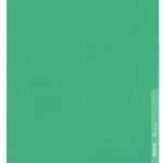 LEITZ zichthoes standaard, A4, PP, generfd, groen, 0,13 mm