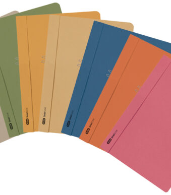 ELBA klemmap, DIN A4, zonder voorplat, blauw