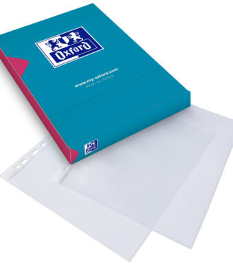 Oxford brochurehoes Economy, DIN A4, PP, 0,06 mm, glashelder