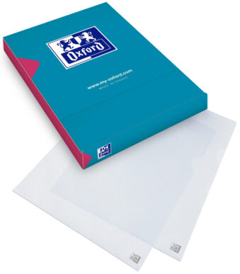 Oxford zichthoes standaard, DIN A4, PP, 0,12 mm, generfd