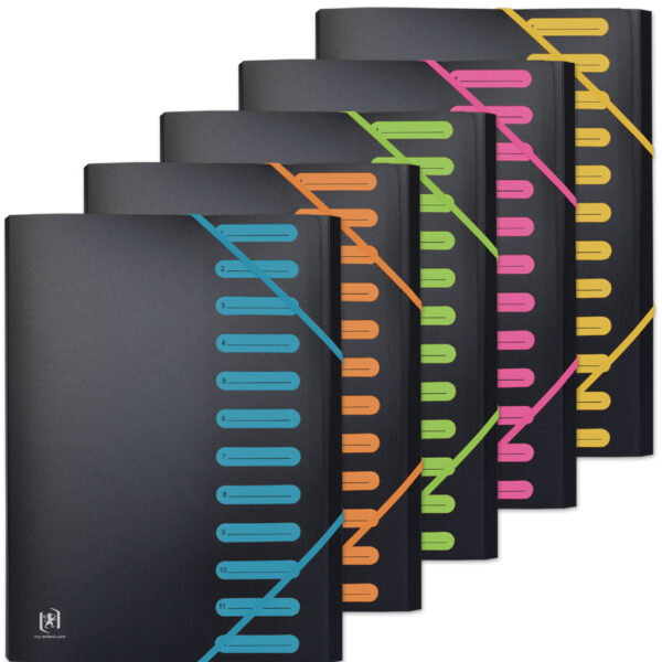 Oxford sorteermap 'for Students', 12 vakken, DIN A4