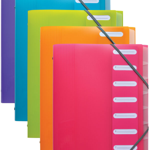 Oxford sorteermap ´Oxford School Life´, 8 vakken, DIN A4, PP