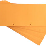 ELBA scheidingsstroken Duo, van karton, 240 x 105 mm, oranje