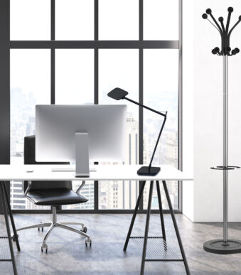 unilux LED energiezuinige-bureaulamp MAGIC, matzwart