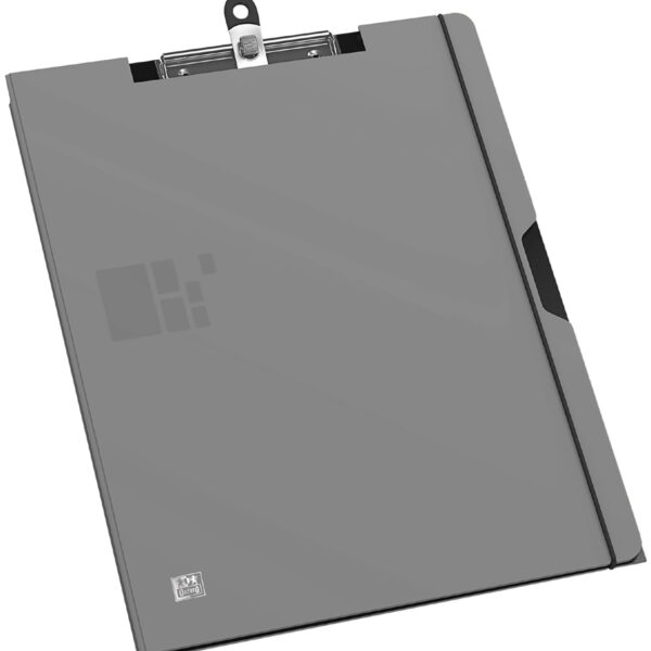 Oxford Schrijfmap A4 grijs, PP