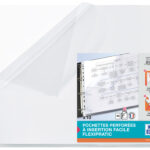Doorzichtige presentatiemap A3 liggend, polypropyleen
