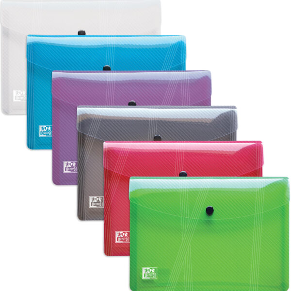 Oxford documentenmap HAWAI, DIN A5, PP, kleuren assorti