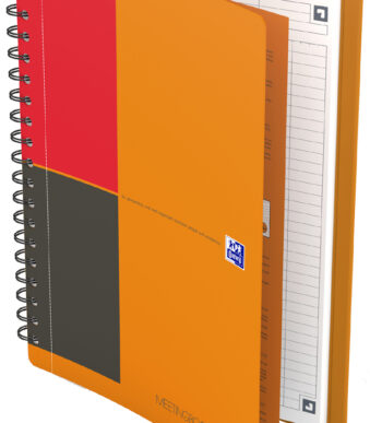 Oxford International Gelinieerd Vergaderboek, B5-formaat