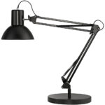 UNiLUX LED-bureaulamp SUCCESS 66, klem/sokkel, zwart
