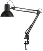 UNiLUX LED-bureaulamp SUCCESS 66, klem/sokkel, zwart