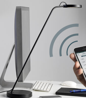 UNiLUX LED-bureaulamp I-LIGHT, zilver