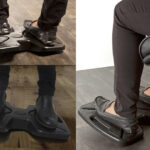 UNiLUX Voetensteun UPDOWN, zwenkbaar, zwart