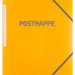 Oxford postmap, DIN A4, PP, transparant-geel