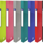 Oxford verzamel-/opbergdoos Osmose, DIN A4, PP, vulhoogte: 25 mm, kleuren assorti