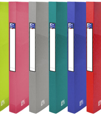 Oxford verzamel-/opbergdoos Osmose, DIN A4, PP, vulhoogte: 25 mm, kleuren assorti