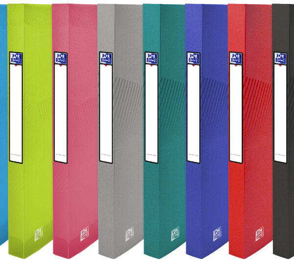 Oxford verzamel-/opbergdoos Osmose, DIN A4, PP, vulhoogte: 25 mm, kleuren assorti
