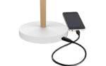 UNiLUX LED-bureaulamp VICKY, dimbaar, beuken/wit