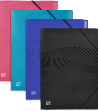 Oxford sorteermap Osmose, 8 vakken, DIN A4, PP, kleuren assorti