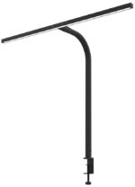 UNiLUX LED-bureaulamp STRATA, klemvoet, zwart