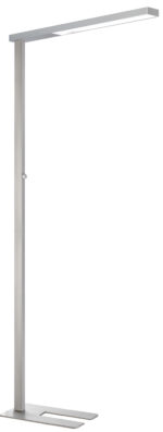 UNiLUX LED-staande lamp STRATUS, dimbaar, zilver