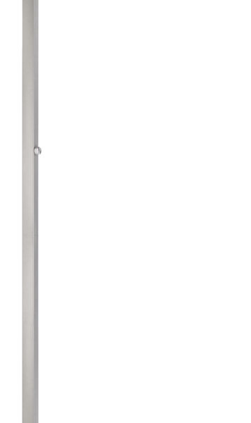 UNiLUX LED-staande lamp STRATUS, dimbaar, zilver